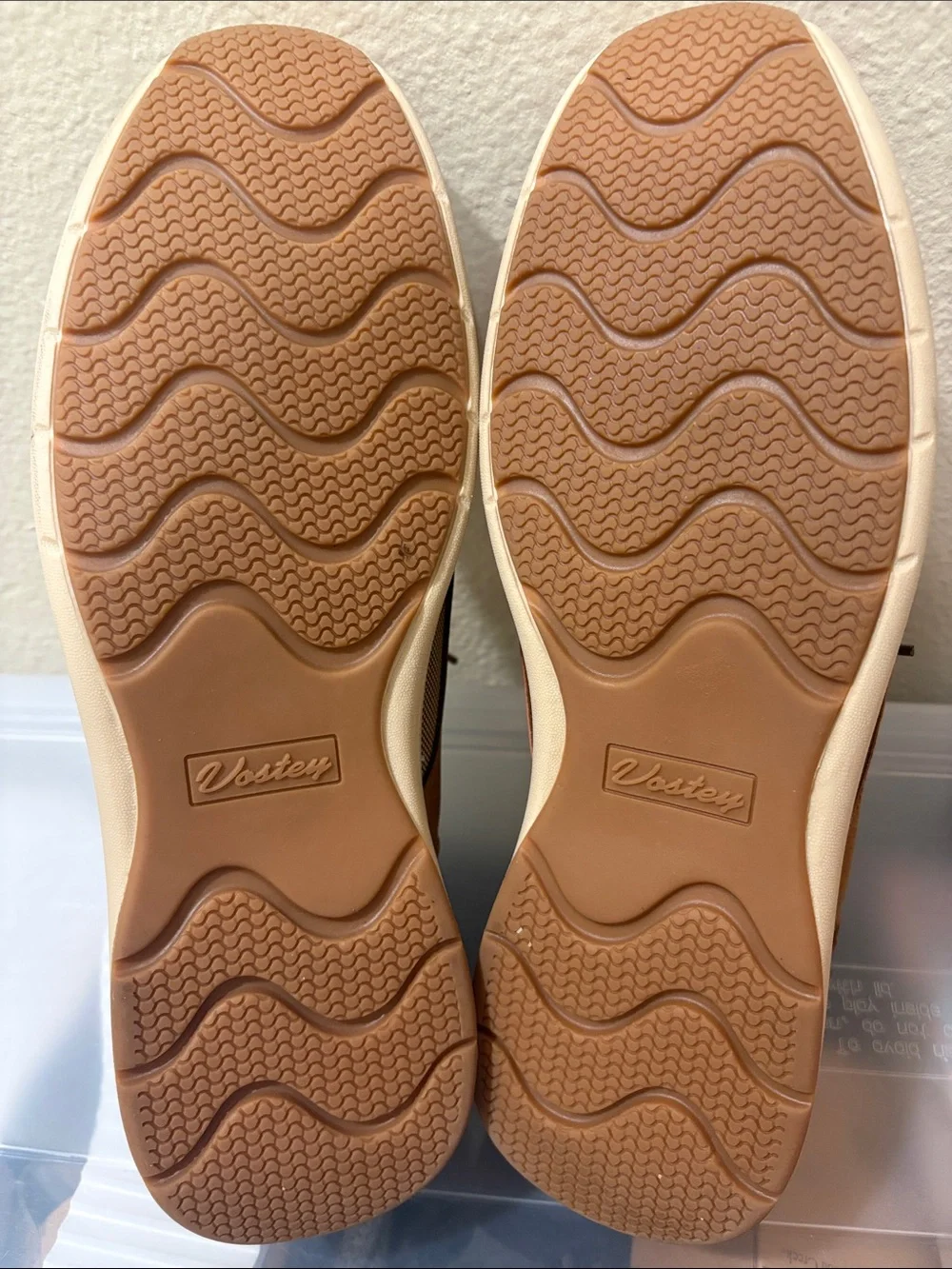 Vostey Cognac Brown Men’s Boat Shoes